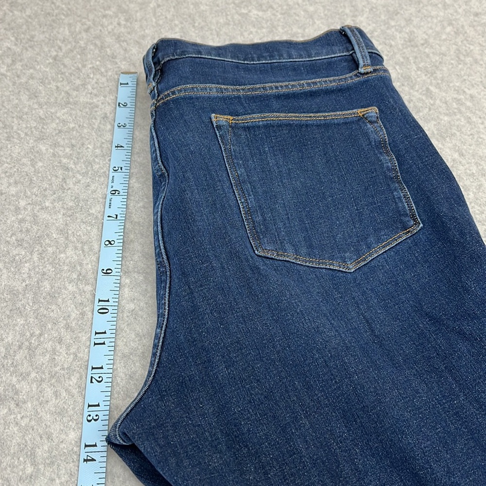 Frame Womens 32x25 Le High Skinny Ankle Henning Style LHSK949 Blue Denim Jeans - Picture 13 of 14